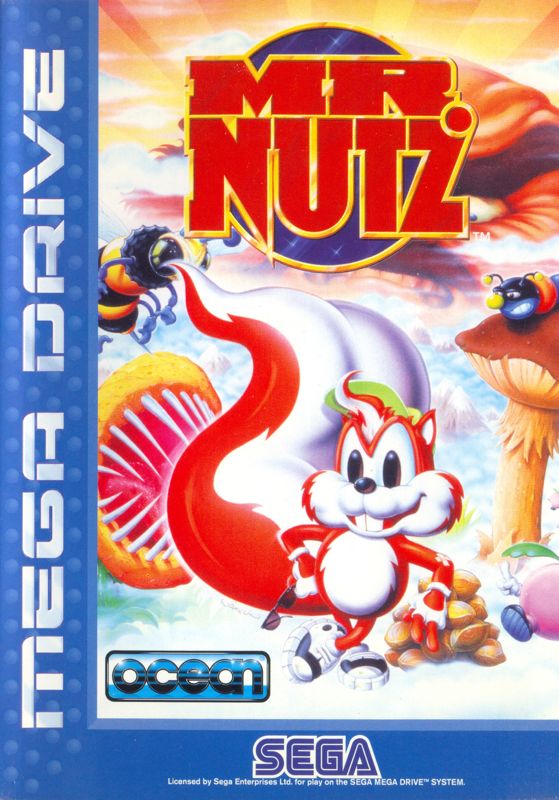 Front Cover for Mr. Nutz (Genesis)