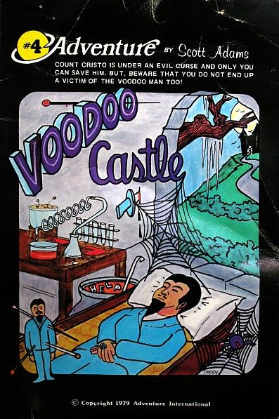 Front Cover for Voodoo Castle (Atari 8-bit) (Plastic Baggy)