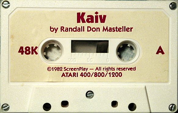 Media for Kaiv (Atari 8-bit and Commodore 64) (All disks and tapes come in the one box.)