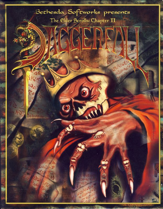 Front Cover for The Elder Scrolls: Chapter II - Daggerfall (DOS)