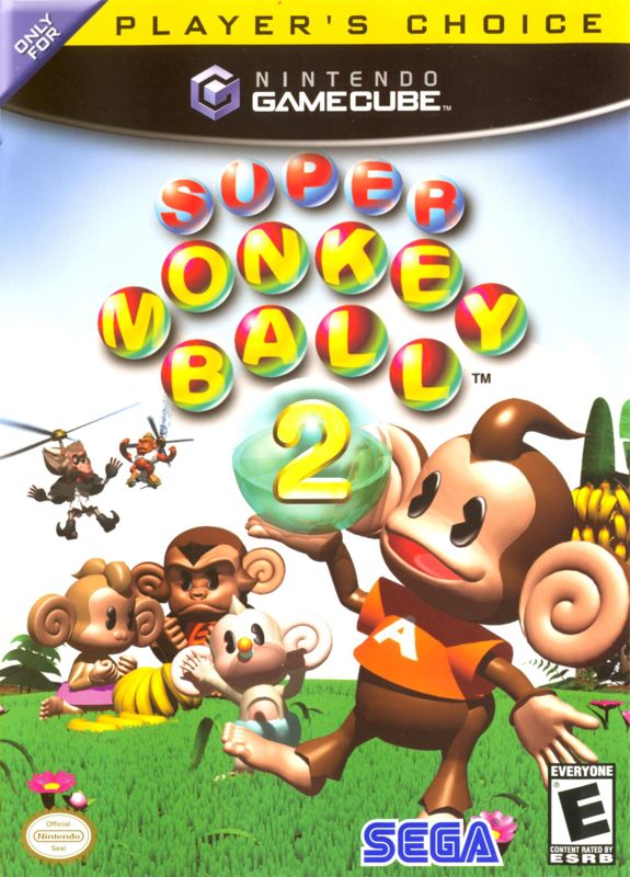 Front Cover for Super Monkey Ball 2 (GameCube) (Player's Choice release)