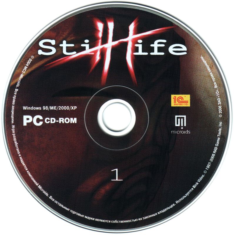 Media for Still Life (Windows): Disc 1/2