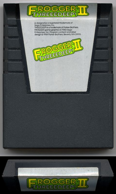 Media for Frogger II: ThreeeDeep! (Commodore 64)