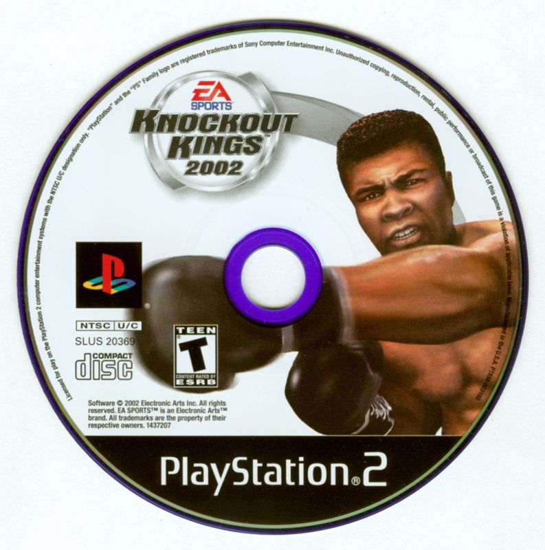 Media for Knockout Kings 2002 (PlayStation 2)