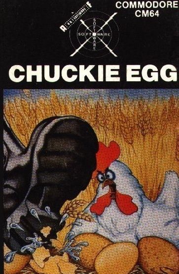Front Cover for Chuckie Egg (Commodore 64)