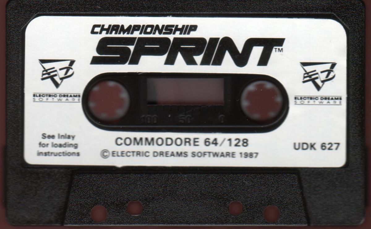 Media for Championship Sprint (Commodore 64)
