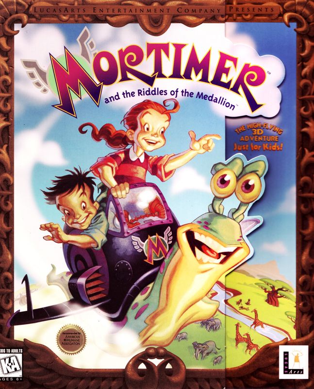 Front Cover for Mortimer and the Riddles of the Medallion (Windows)