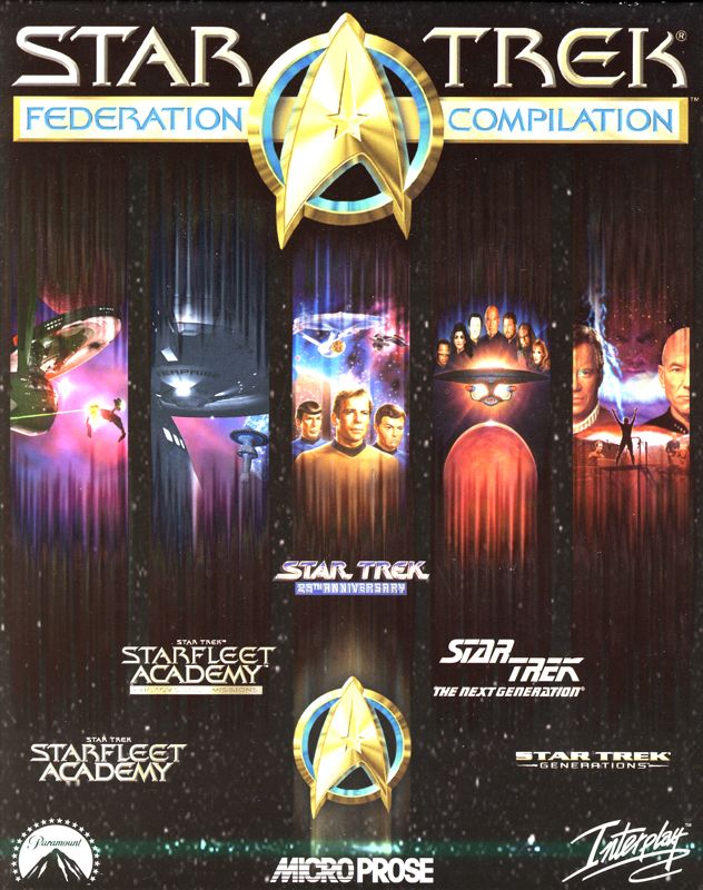 Front Cover for Star Trek: Federation Compilation (DOS and Windows)