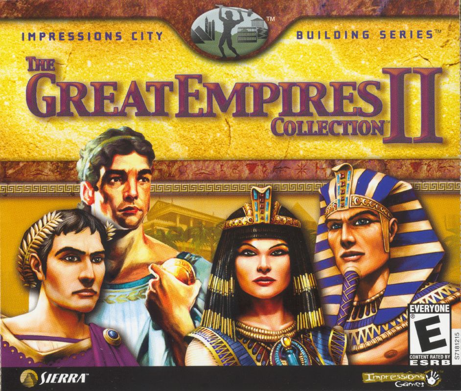 Other for The Great Empires Collection II (Windows) (Second release): Jewel Case - Front