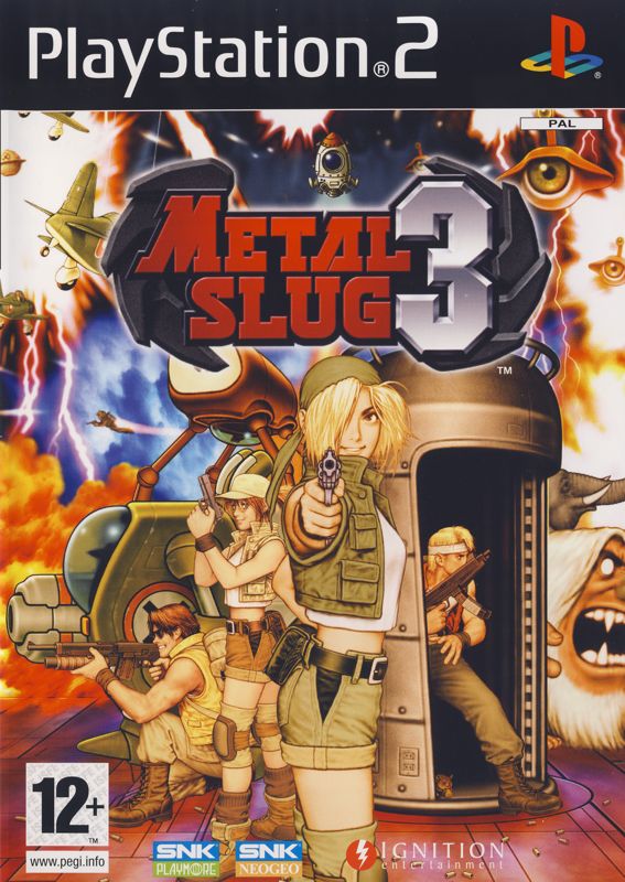 Front Cover for Metal Slug 3 (PlayStation 2)