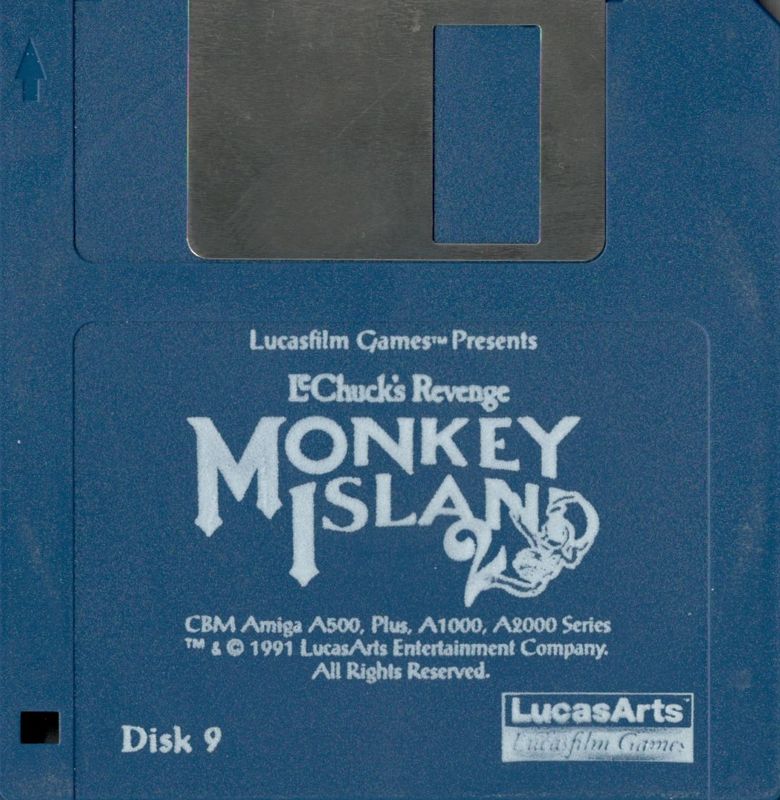 Media for Monkey Island 2: LeChuck's Revenge (Amiga): Disk 9