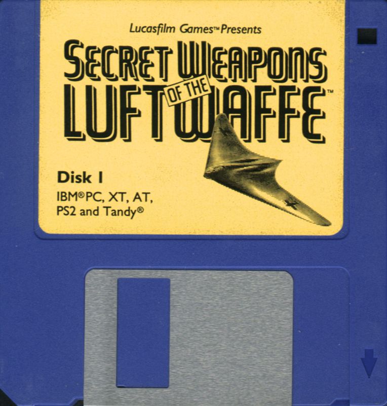 Media for Secret Weapons of the Luftwaffe (DOS): Disk 1/4
