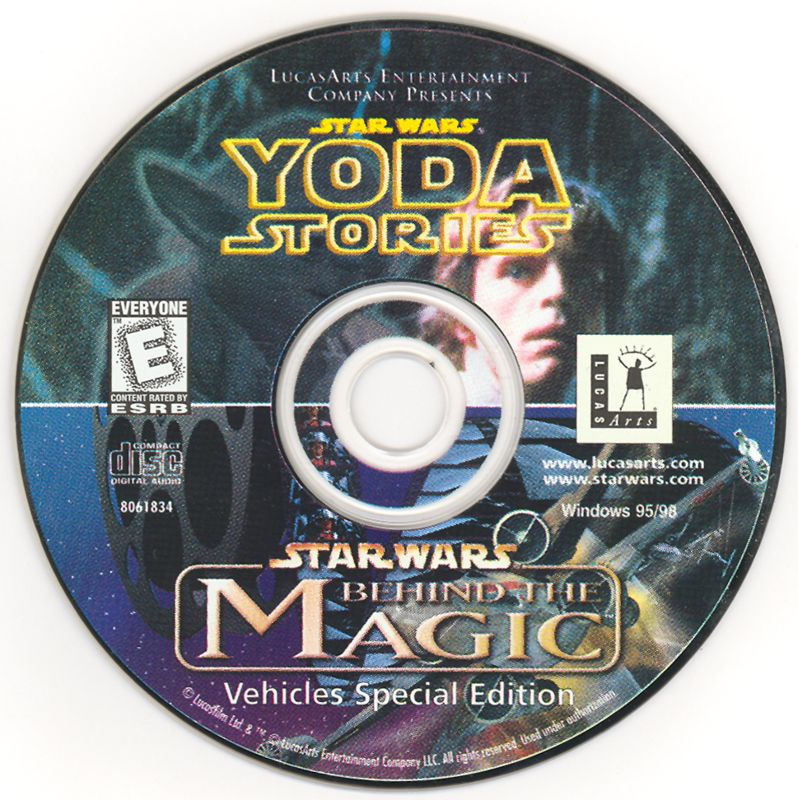 Media for The LucasArts Archives: Vol. IV - The Star Wars Collection II (Windows): Yoda Stories Disc