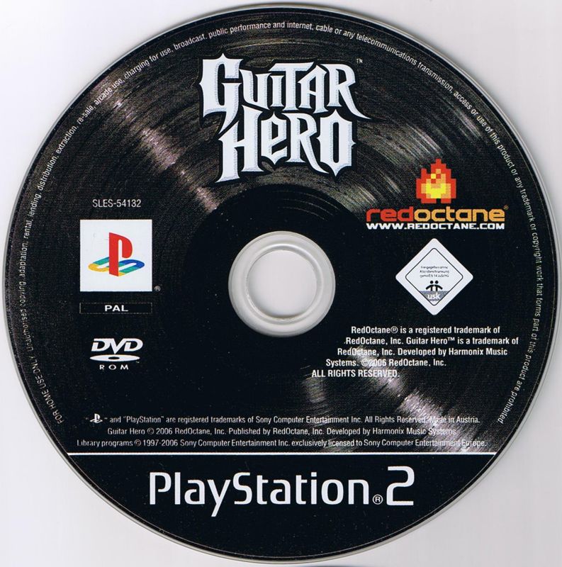 Guitar Hero cover or packaging material - MobyGames