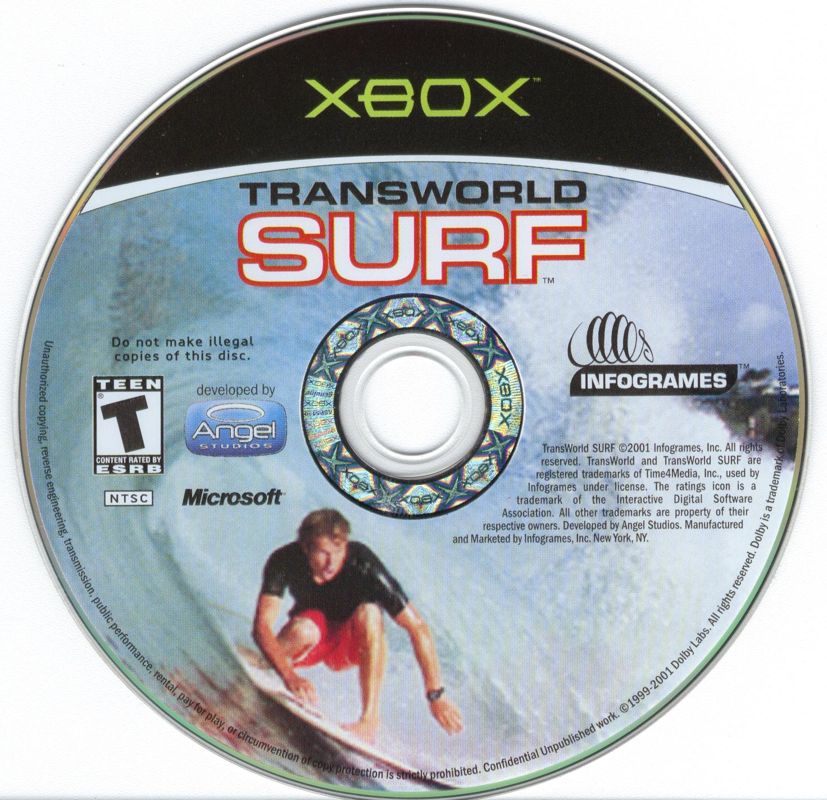 Media for TransWorld Surf (Xbox)