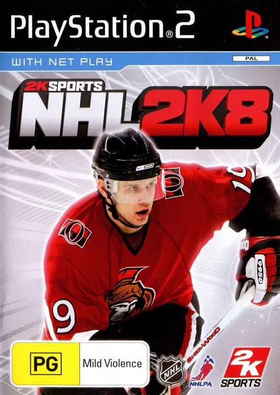 Nhl 2k8 Cover Or Packaging Material Mobygames