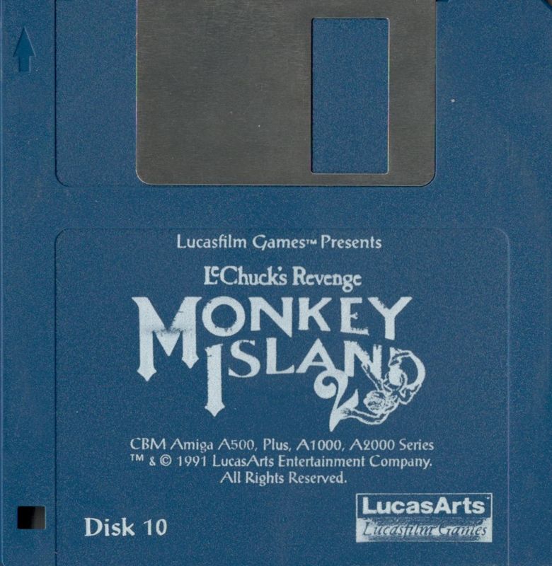 Media for Monkey Island 2: LeChuck's Revenge (Amiga): Disk 10