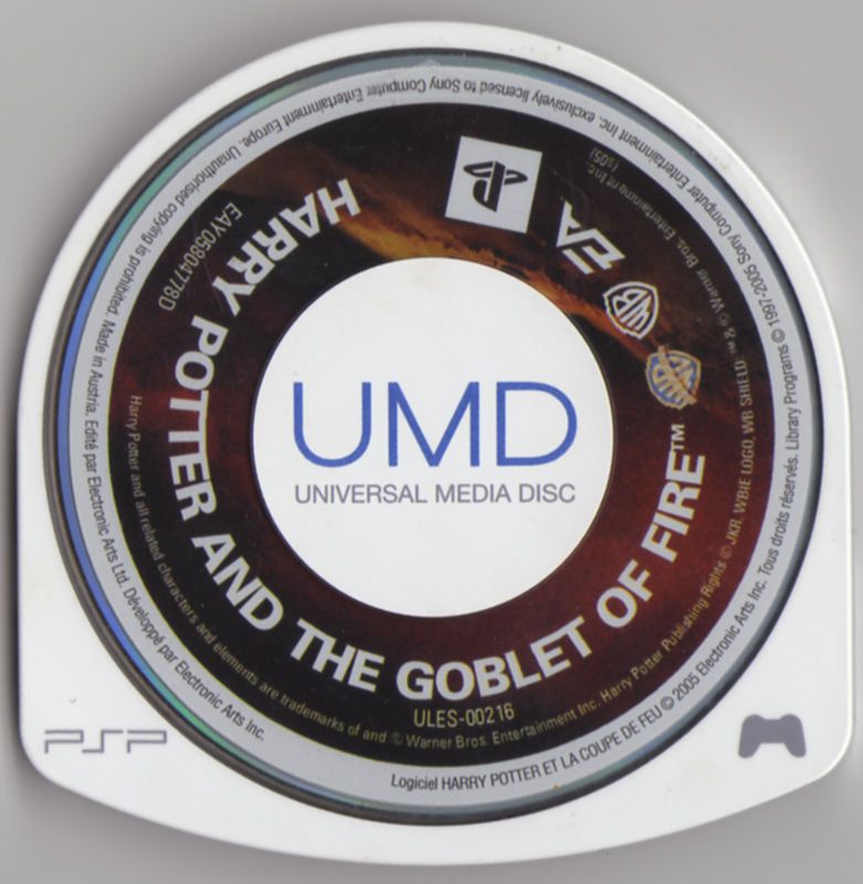 Media for Harry Potter and the Goblet of Fire (PSP)