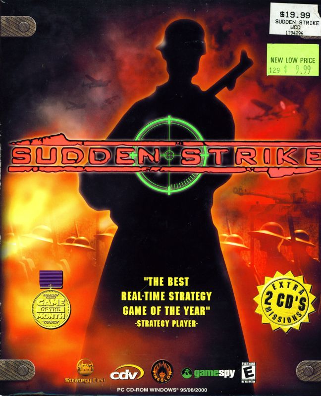 Front Cover for Sudden Strike (Windows)