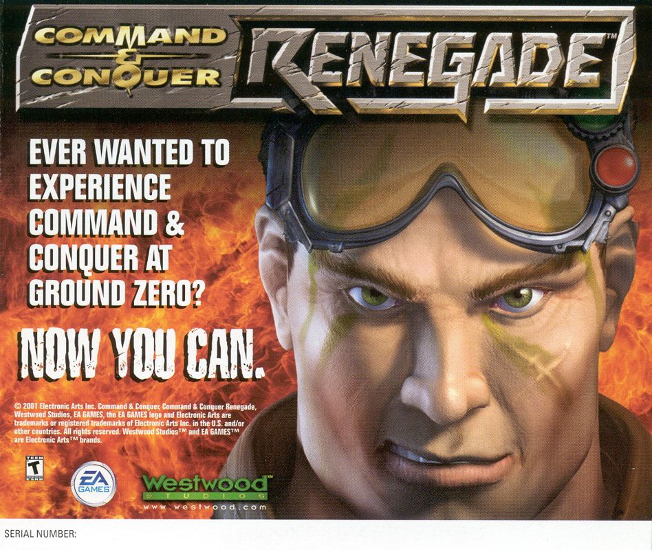 Command & Conquer: Yuri's Revenge cover or packaging material - MobyGames image.