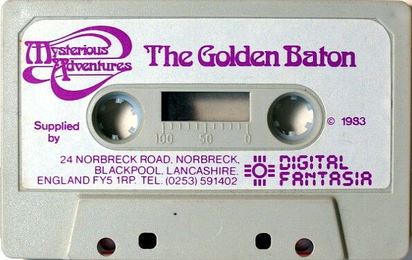 Media for The Golden Baton (ZX Spectrum)
