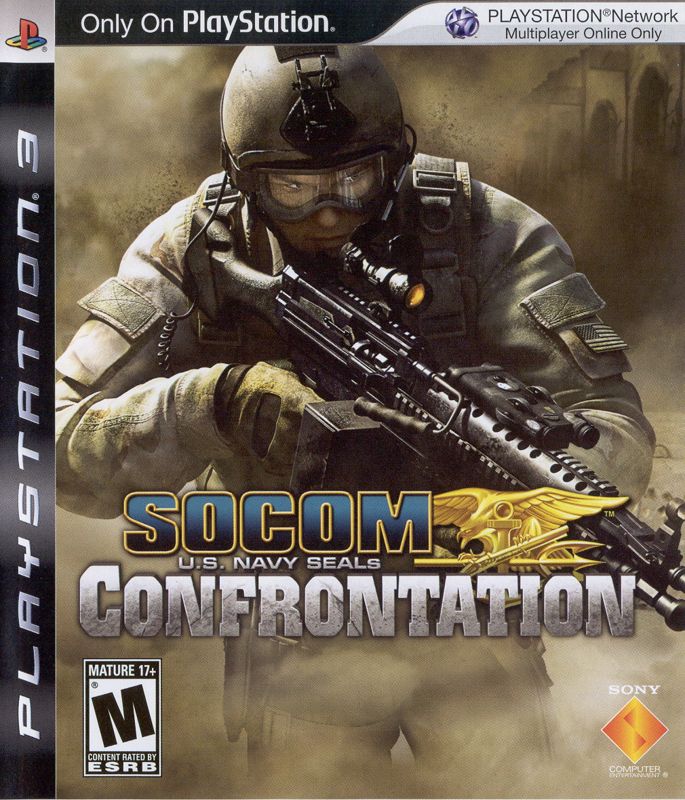 Other for SOCOM: U.S. Navy SEALs - Confrontation (PlayStation 3) (Bluetooth headset bundle): Keep Case - Front