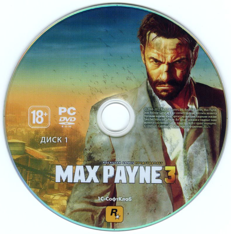Media for Max Payne 3 (Windows) (Localized Version): Disc 1