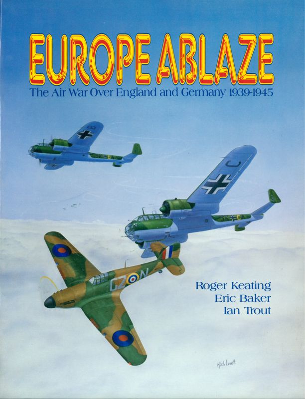 Front Cover for Europe Ablaze (Apple II)