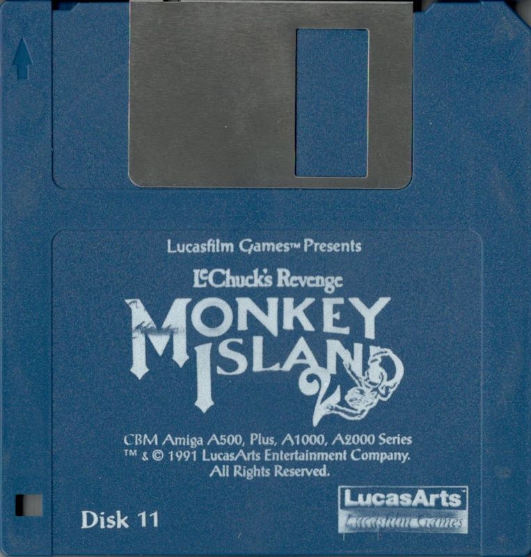 Media for Monkey Island 2: LeChuck's Revenge (Amiga): Disk 11