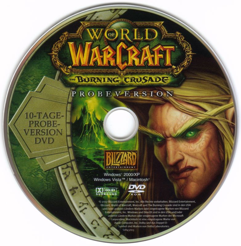 Media for World of WarCraft: The Burning Crusade (Macintosh and Windows) (Trial edition)
