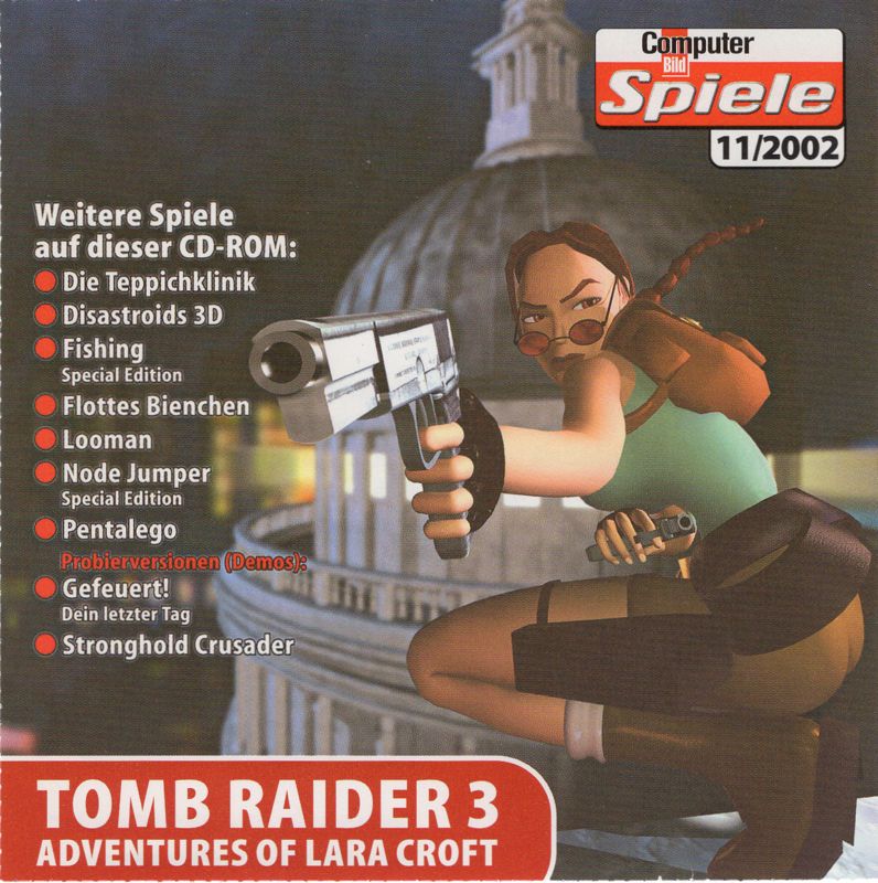 Other for Disasteroids 3D (Windows) (Computer Bild Spiele 11/2002 covermount): Front cover (for Jewel Case)