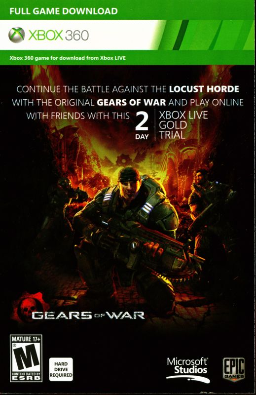 Other for Gears of War: Judgment (Xbox 360): DLC Code - Gears of War