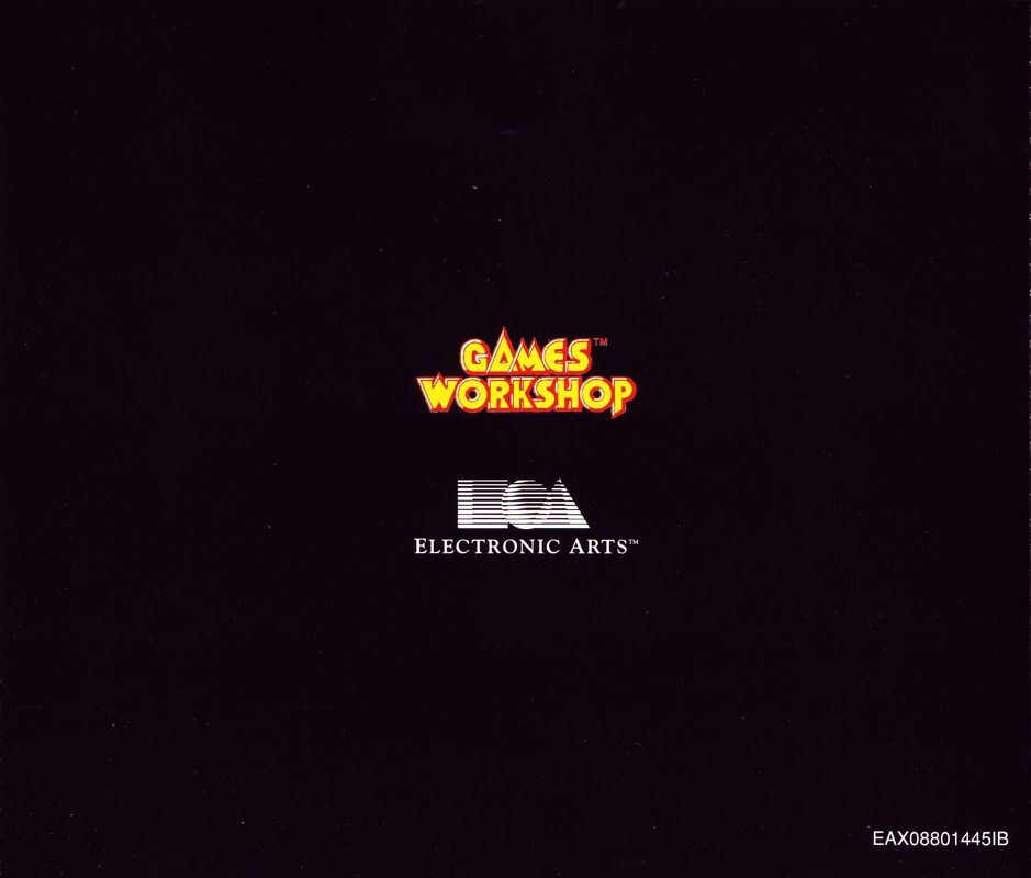 Other for Warhammer: Dark Omen (Windows): Jewel Case - Back