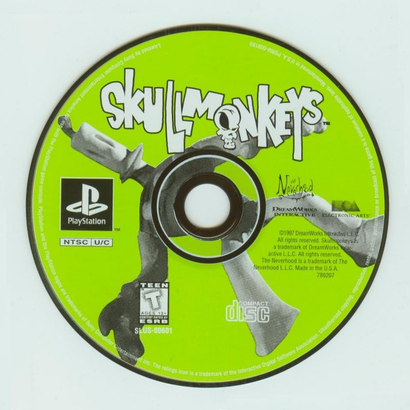 Media for Skullmonkeys (PlayStation)