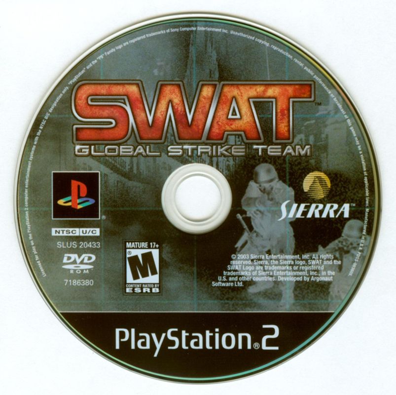 Media for SWAT: Global Strike Team (PlayStation 2)