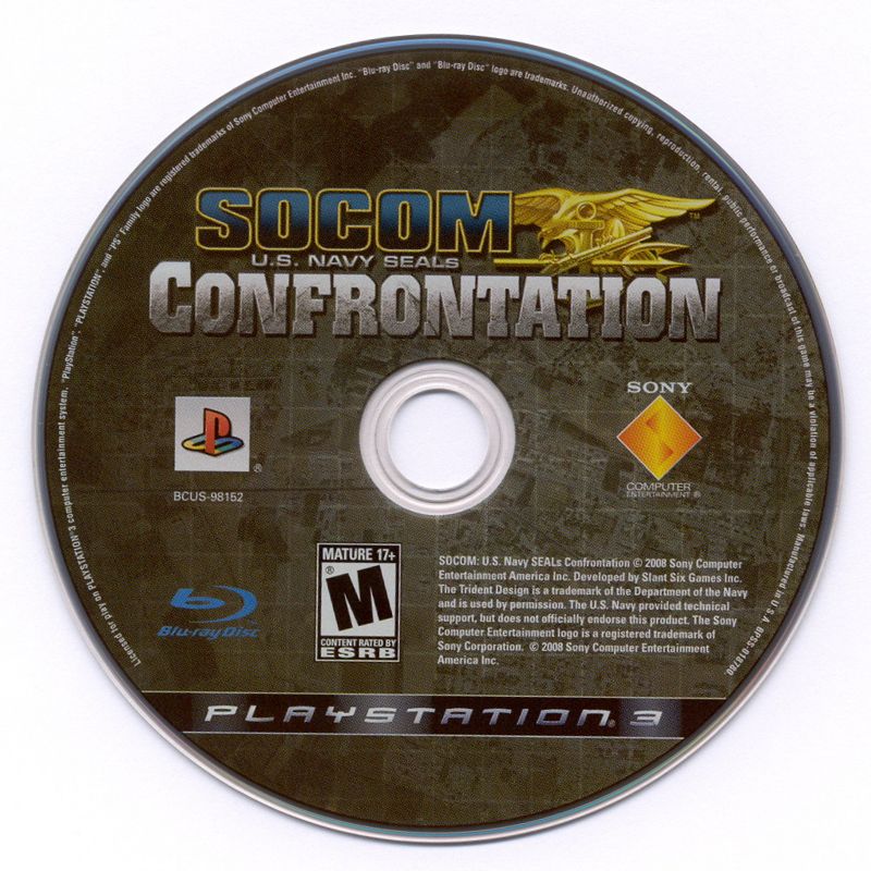 Media for SOCOM: U.S. Navy SEALs - Confrontation (PlayStation 3) (Bluetooth headset bundle)
