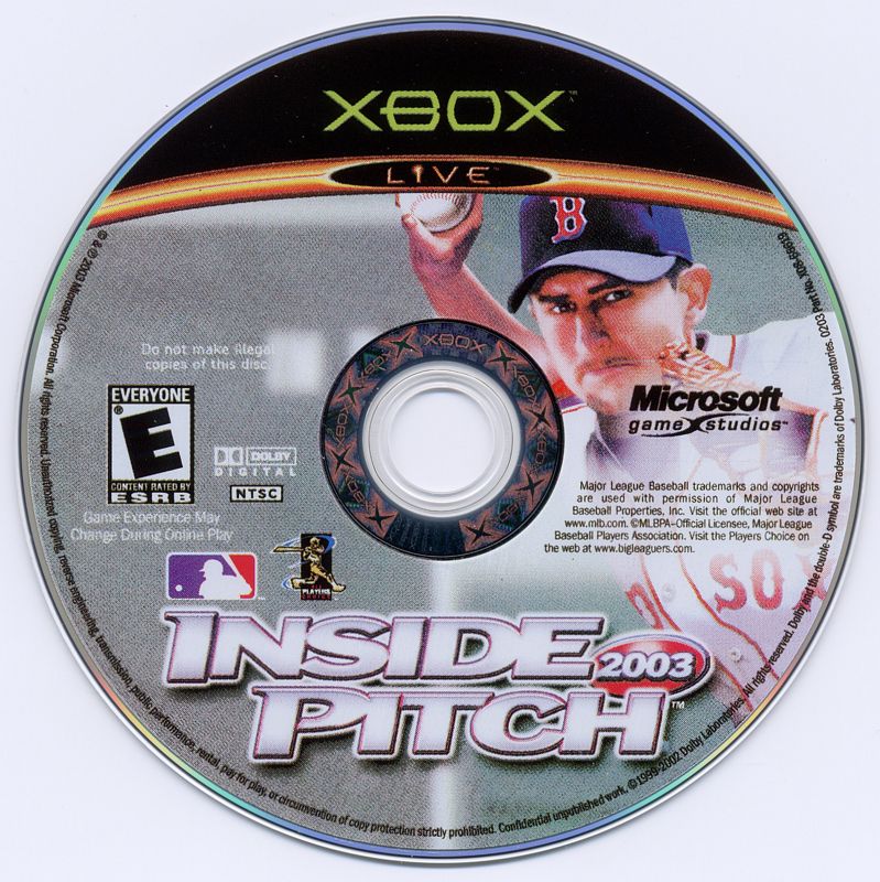 Media for Inside Pitch 2003 (Xbox)