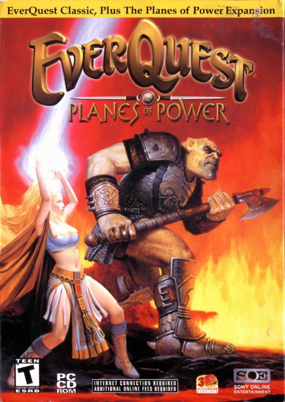 Front Cover for EverQuest: The Planes of Power (Windows) (Limited Edition with Firiona Vie figure)