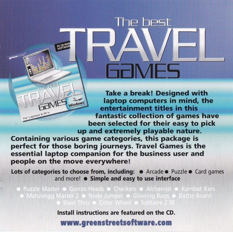 The Best PDA Games cover or packaging material MobyGames