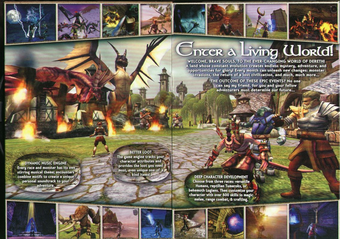 Inside Cover for Asheron's Call 2: Fallen Kings (Windows)