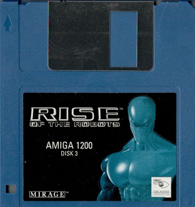 Media for Rise of the Robots (Amiga) (Amiga 1200 AGA release): Disk 3