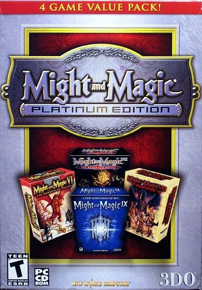 Front Cover for Might and Magic: Platinum Edition (Windows)
