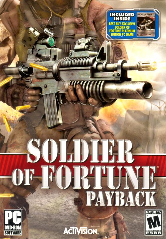 Front Cover for Soldier of Fortune: Payback (Windows) (Best Buy exclusive release)