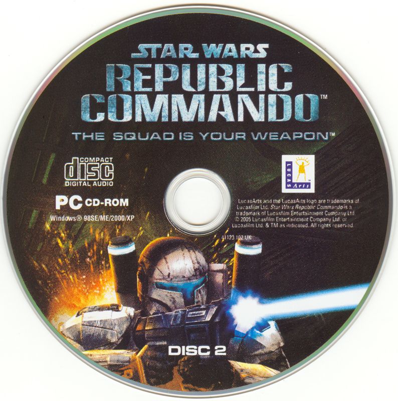 Media for Star Wars: Republic Commando (Windows): Disc 2