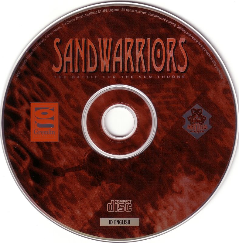 Media for Sandwarriors (DOS)