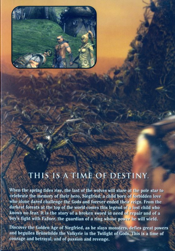 Inside Cover for Ring II: Twilight of the Gods (Windows): Right