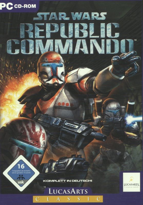 Front Cover for Star Wars: Republic Commando (Windows) (LucasArts Classic release)