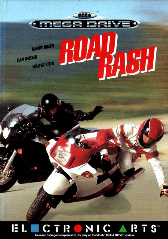 Front Cover for Road Rash (Genesis)