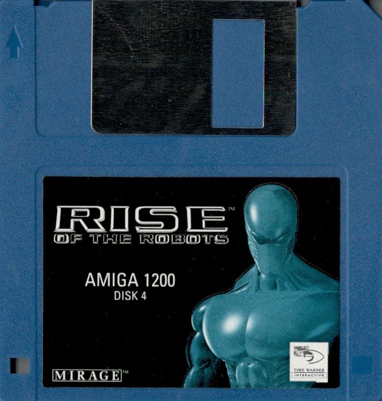Media for Rise of the Robots (Amiga) (Amiga 1200 AGA release): Disk 4