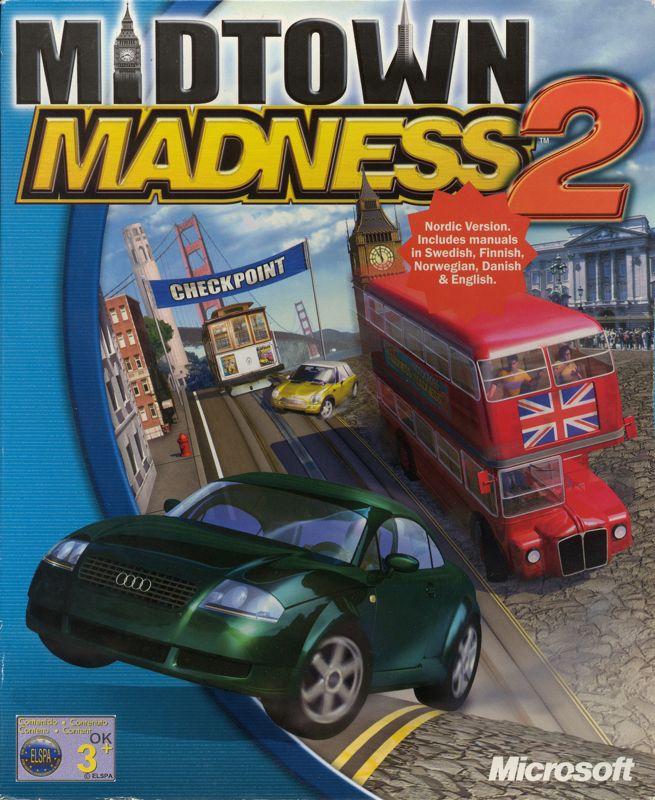 Front Cover for Midtown Madness 2 (Windows)